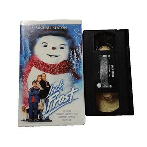 Jack Frost VHS Family Movie PG 1999 Comedy Michael Keaton